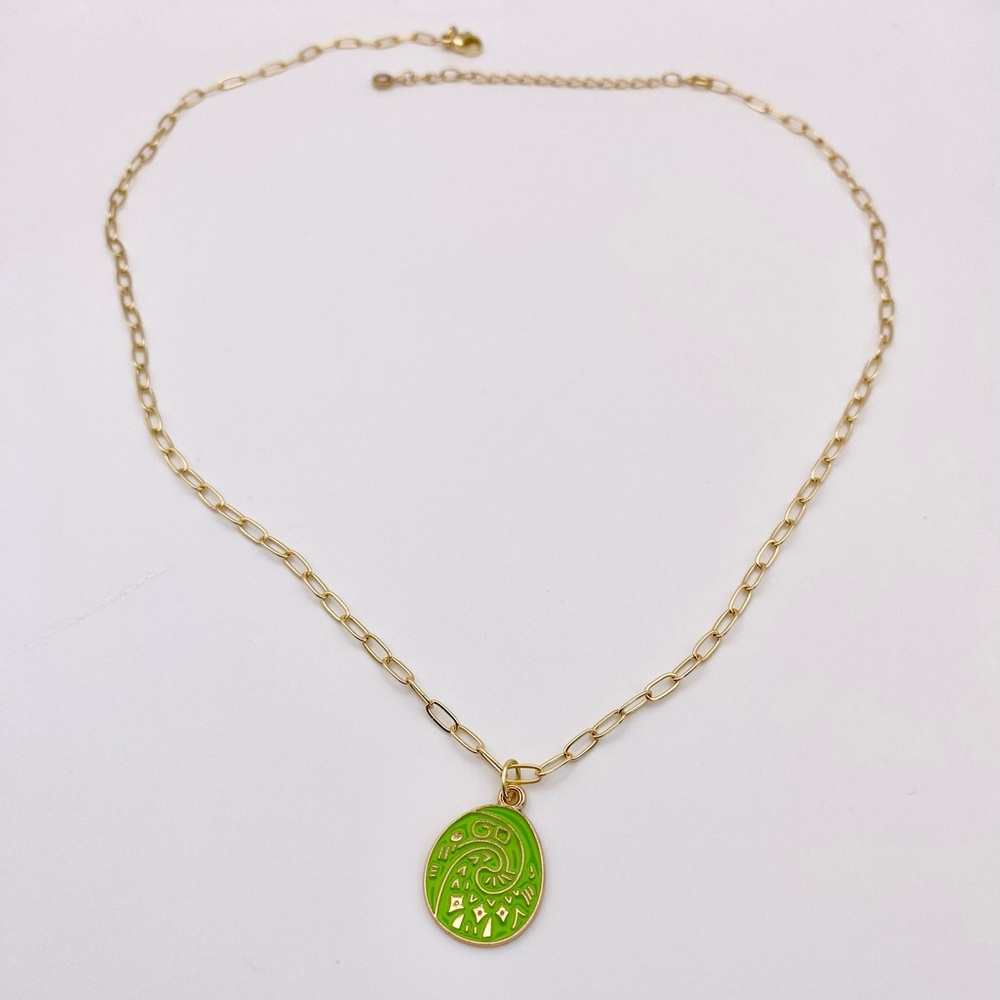 Moana The Heart of Te Fiti Necklace - Picture 1 of 6